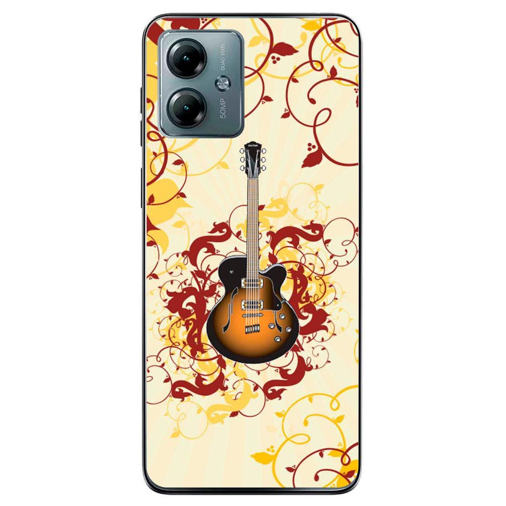 Capa Adesivo Skin373 Verso Para Motorola Moto G14