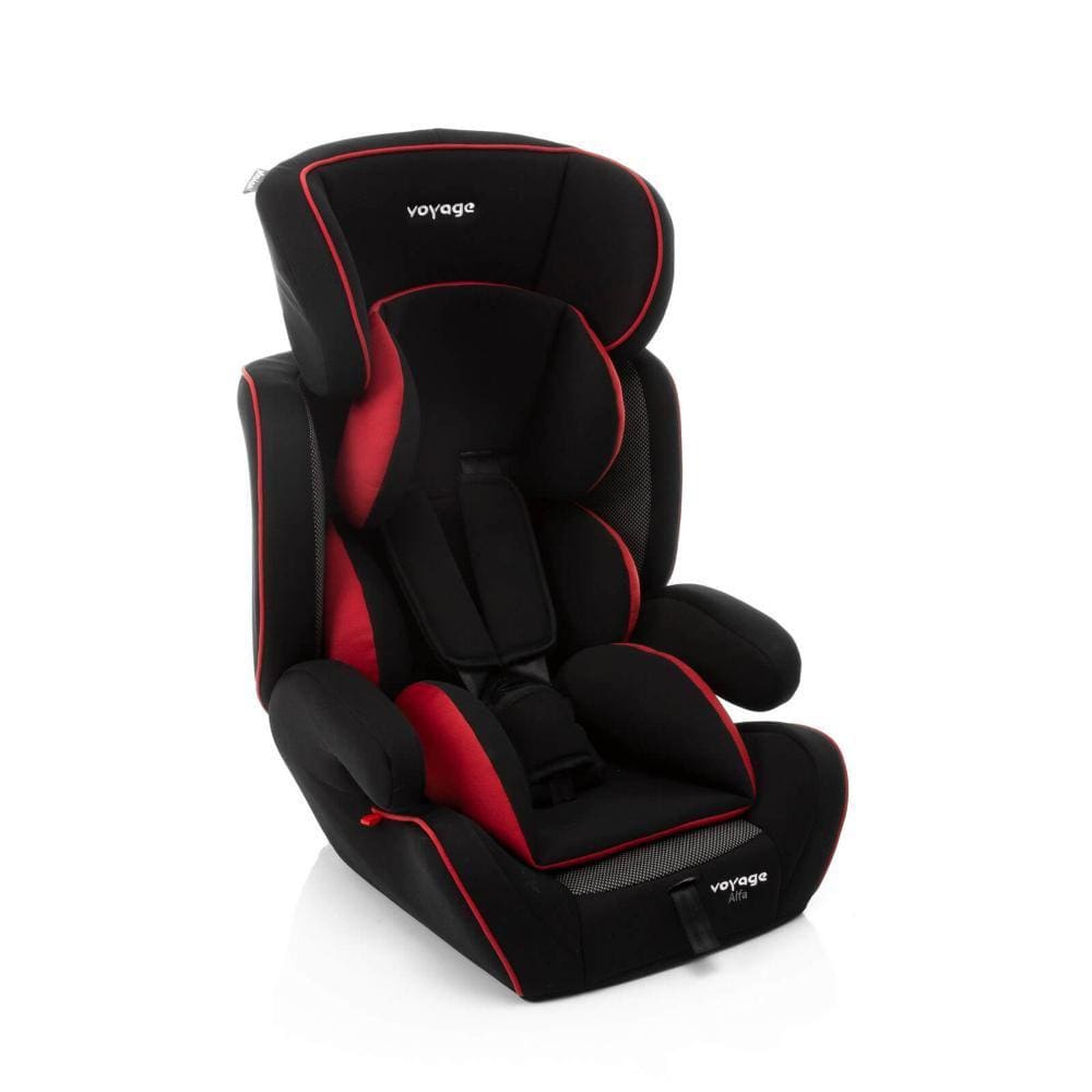 Cadeirinha de Bebê Alfa Preto E Vermelho - Voyage
