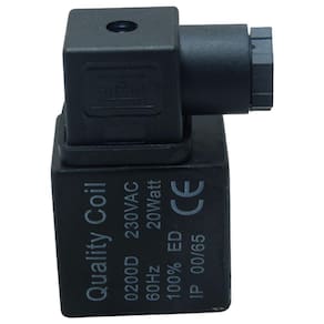 Bobina Purgador Eletrônico 220V / 60Hz Somente Ode / Genebre (Furo Interno 13.5Mm)