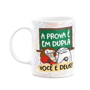 Caneca Flork Professor - A prova é em dupla