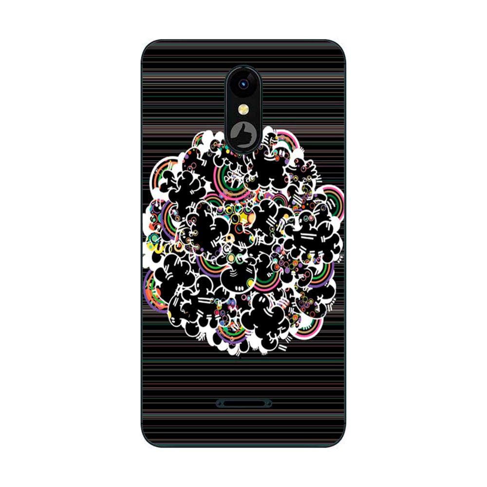 Capa Adesivo Skin110 Verso Para Positivo Twist 3 Fit 2020