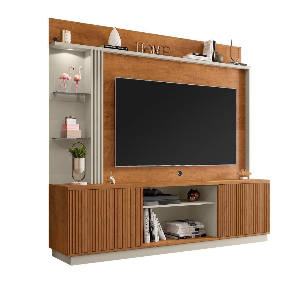 Home Atlanta LED Nature Off White Ripado 2076105 Bechara