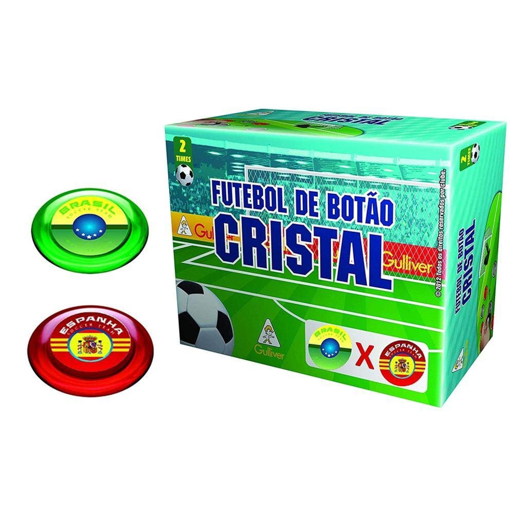 Futebol De Botão Cristal Brasil e Argentina-0382