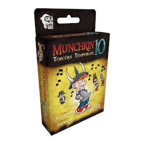 Munchkin 10 Torções Temporais Expansão de Jogo de Cartas Galapagos MUN010