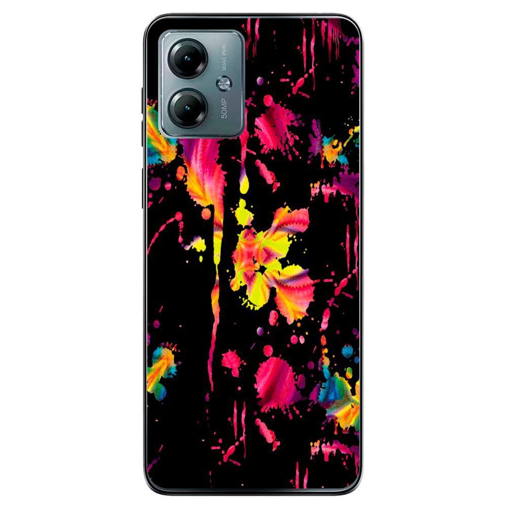 Capa Adesivo Skin206 Verso Para Motorola Moto G14