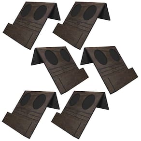 Kit 06 Esteiras Bandejas Com Suporte Para Copos E Controle