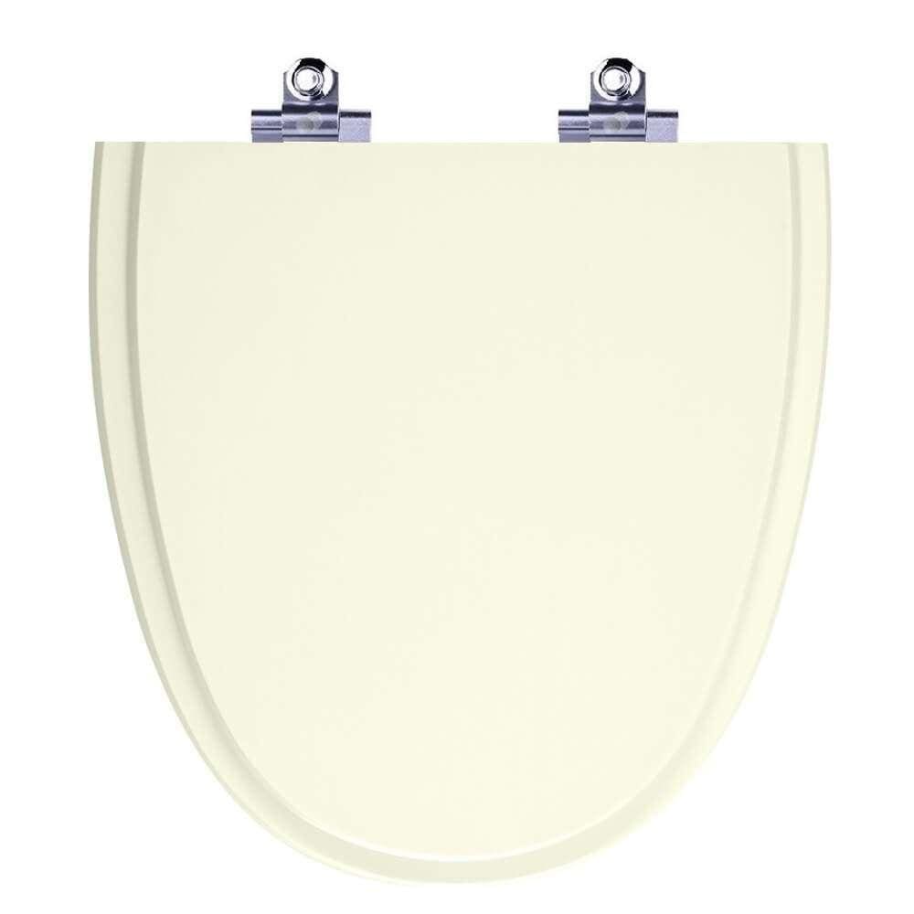Assento Sanitário Laqueado Soft Close Aloha Pergamon (Bege Claro) para vaso Celite