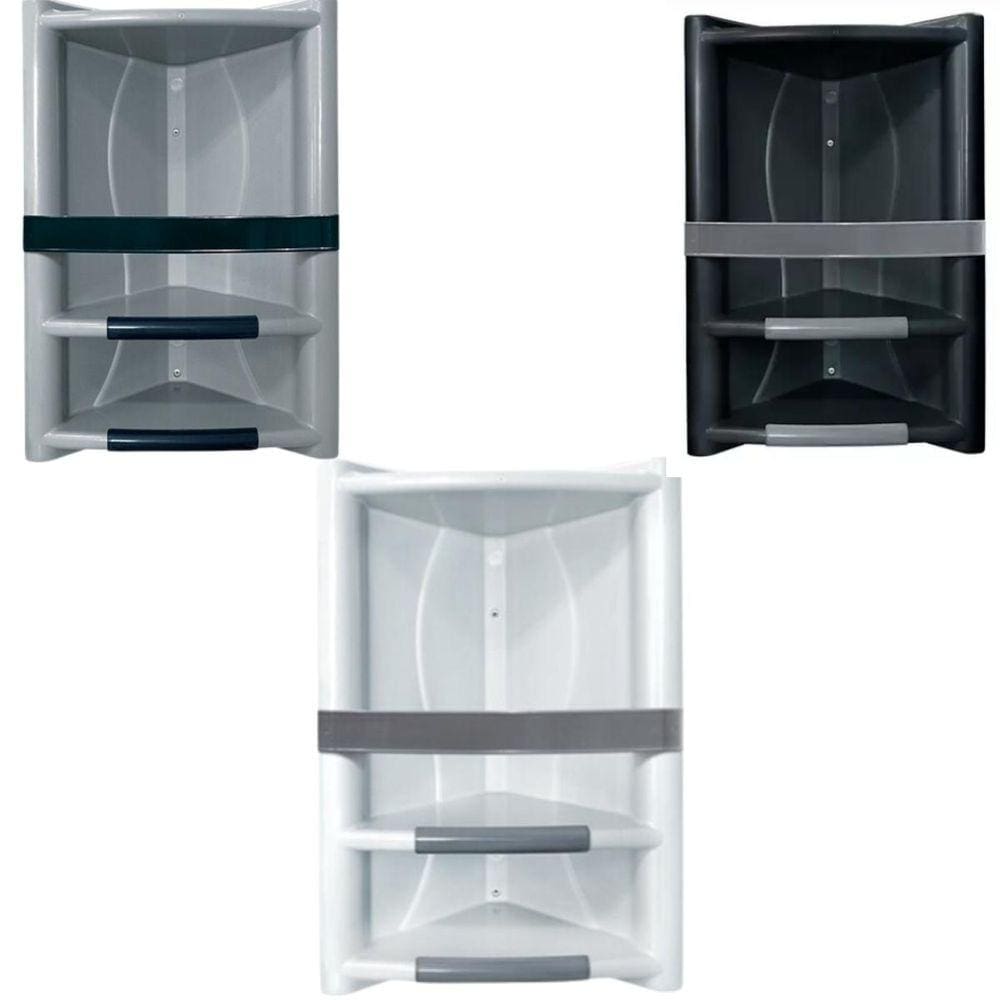 Suporte Porta Shampoo Sabonete Cantoneira Box Banheiro  Arqp