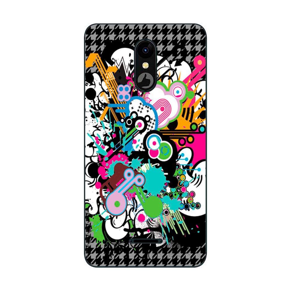 Capa Adesivo Skin022 Verso Para Positivo Twist 3 Fit 2020