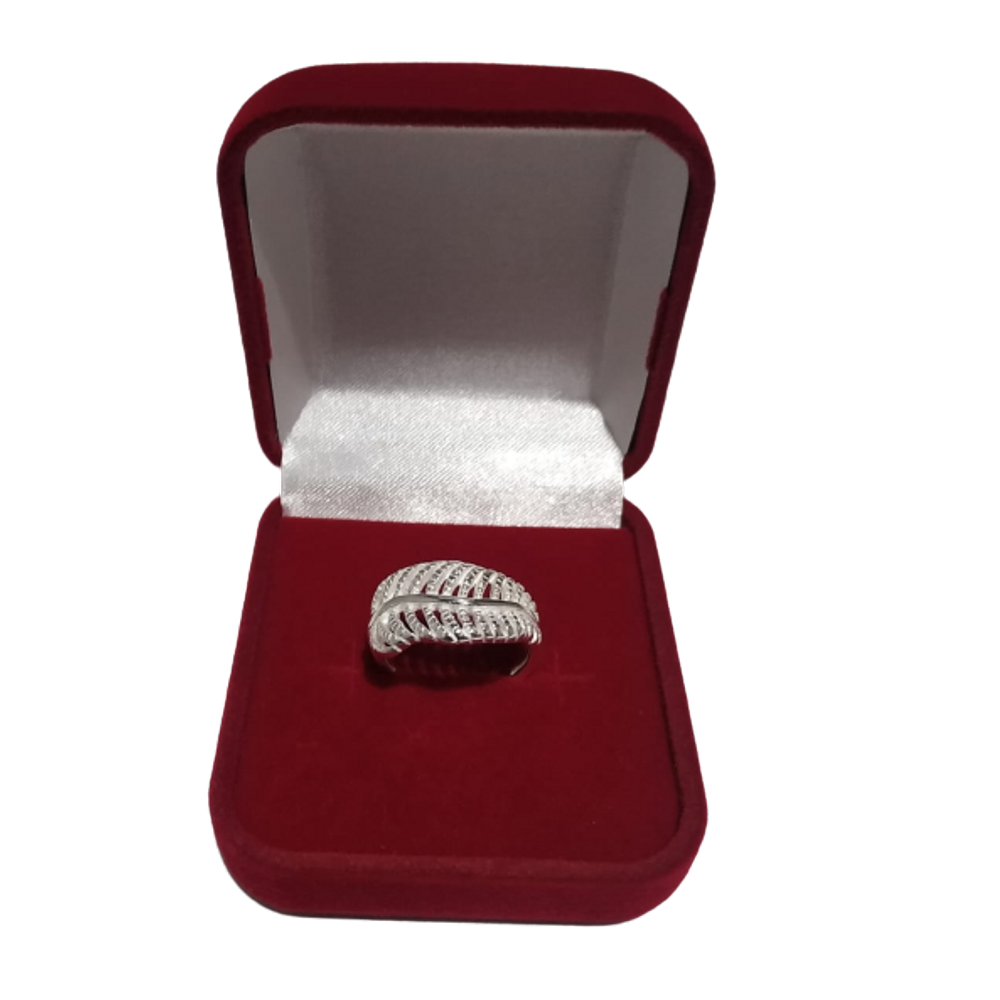 Anel Folha de Prata 925