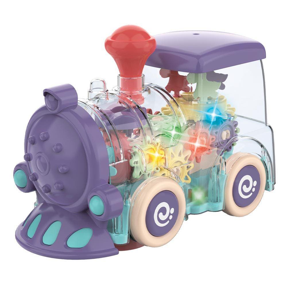 Trem Brinquedo Locomotiva Trenzinho Infantil Elétrico Vagão