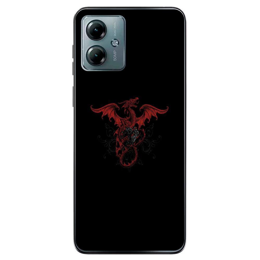 Capa Adesivo Skin255 Verso Para Motorola Moto G14