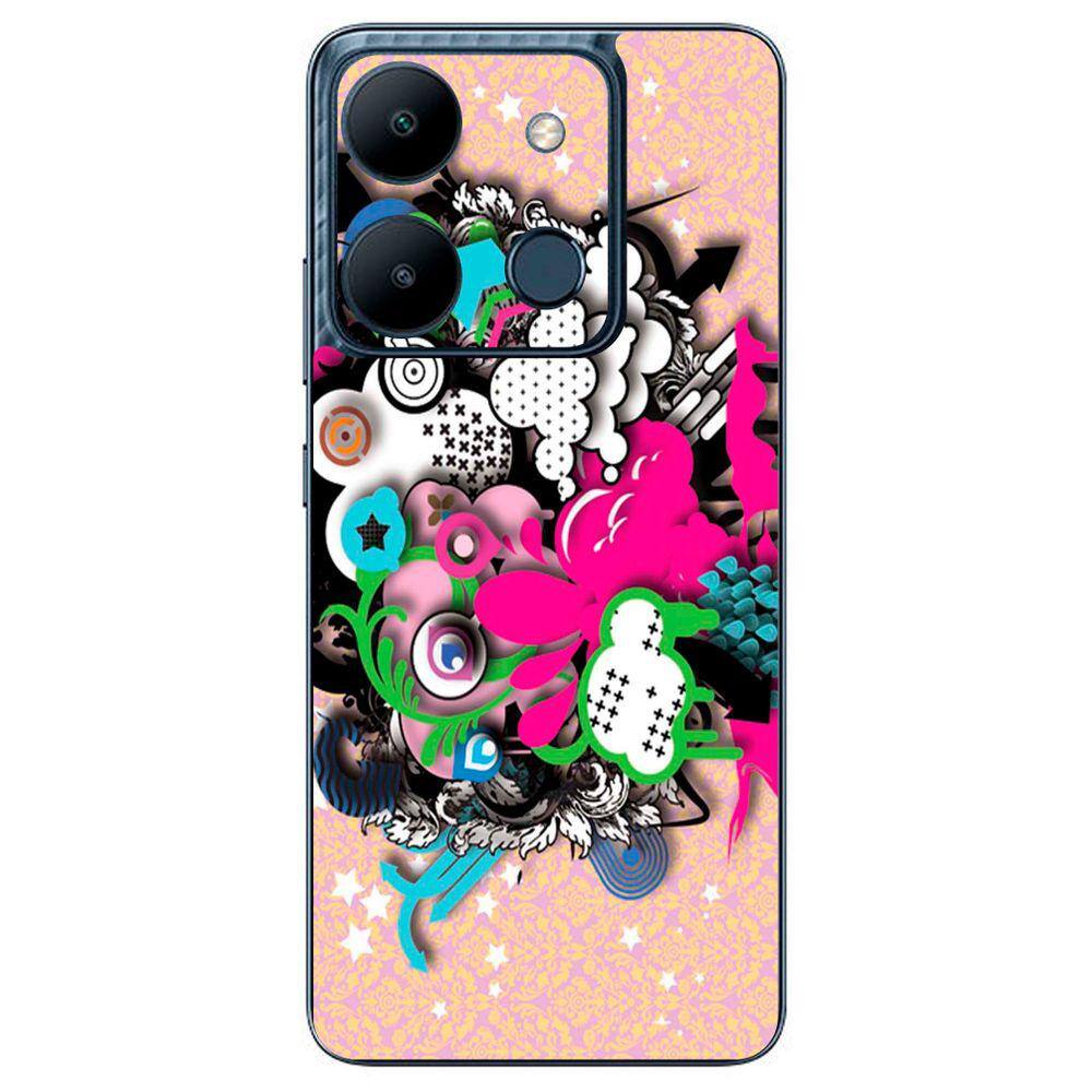 Capa Adesivo Skin104 Verso Para Infinix Smart 7 X6515