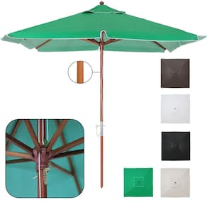 Ombrelone Madeira Quadrado 2x2m Sardenha Guarda Sol Sombreiro Bagum - Belfix