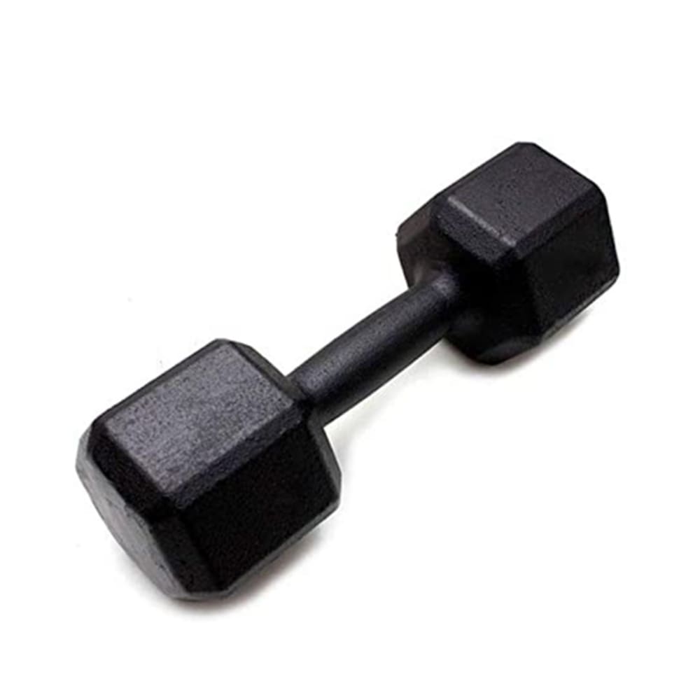 Peso Halter Para Musculação 4kg Preto Ferro