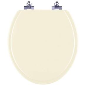 Assento Sanitário Laqueado Soft Close Saveiro Pergamon (Bege Claro) para vaso Celite