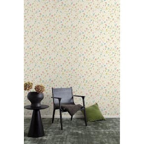 Papel de Parede Colorido Maison Floral - Rolo 10m x 0.53m