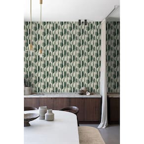 Pap. de Parede Maison Geométrico Verde - 10m x 0.53m
