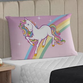 Fronha 70Cm X 50Cm Avulsa Capa Para Travesseiro Unicórnio 1