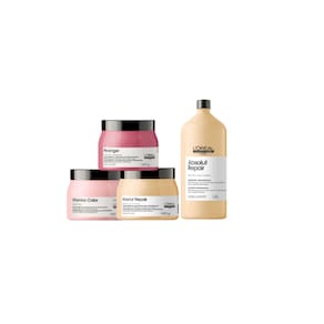 Kit L´Oréal Absolut Sh 1,5L + Absolut Másc 500g + Pro Longer Másc 500g + Vitamino Másc 500g