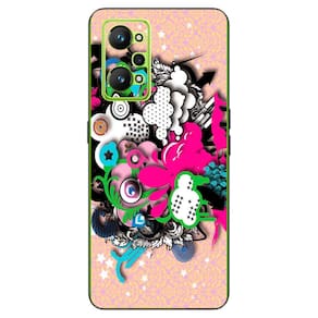 Capa Adesivo Skin104 Verso Para Realme GT Neo 2 RMX3370