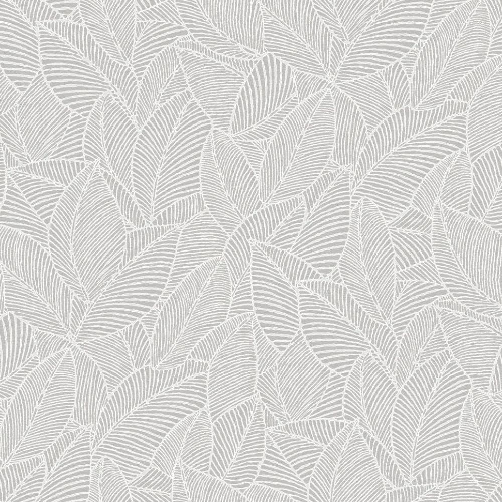 Papel Parede Essencial Folhagem Azul - ESS1028