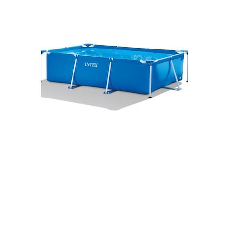 Piscina Estrutural Retangular 2282L Armação Intex Menor preço em Piscina Estrutural Retangular 2282L Armação Intex