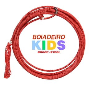 Corda para Laço Infantil Vermelho Bronc-Steel 28470