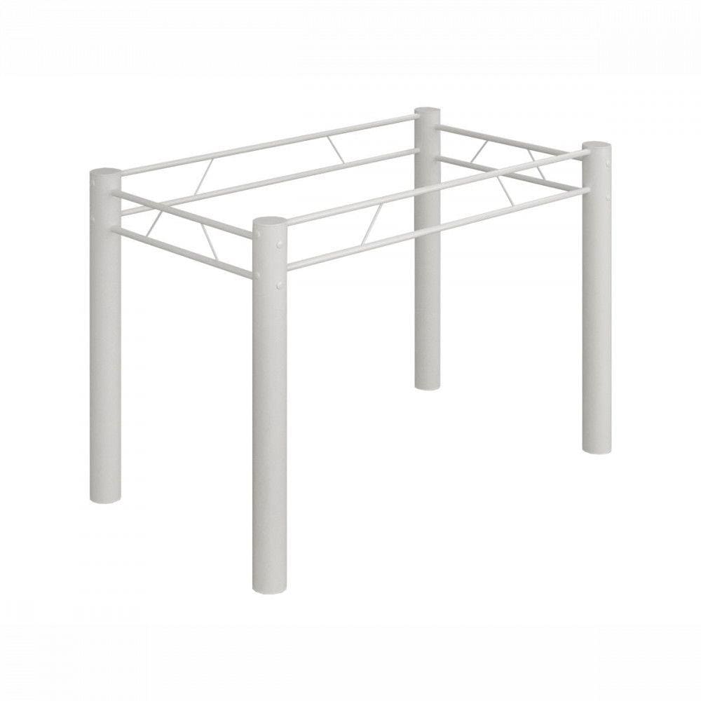 Base para Mesa de 140x75 Paris Liso Branco Teixeira