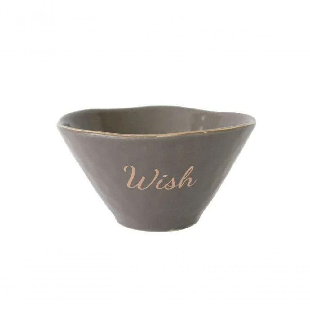 Bowl Porcelana Cinza Wish Enjoy Home Design