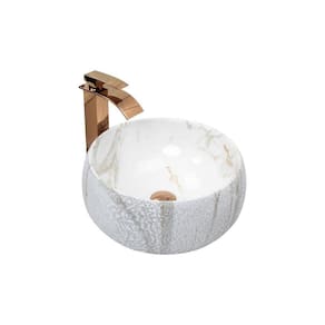 Kit Cuba Pia Louça Cerâmica Banheiro C/torn E Vál Rosê 70