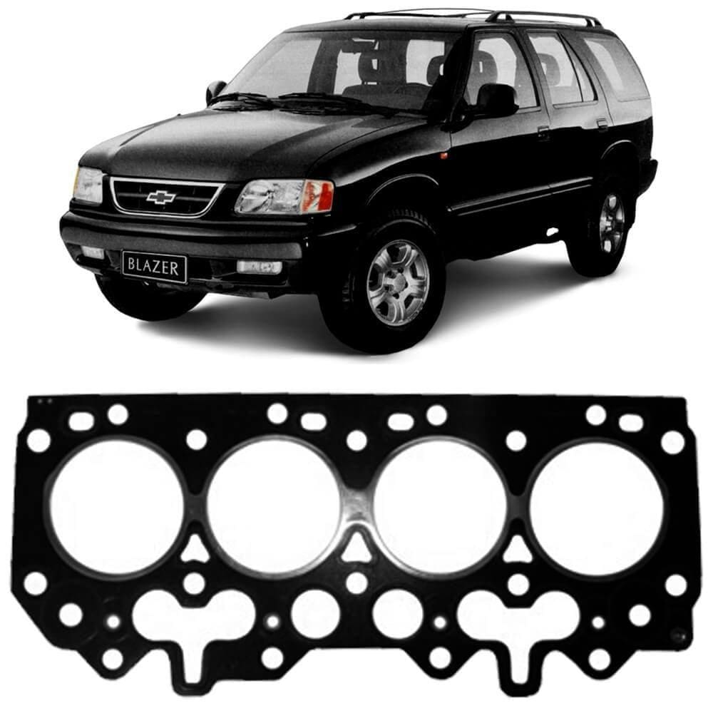 Junta Cabeçote Motor Chevrolet Blazer 2.5 96 A 2000 Fibra