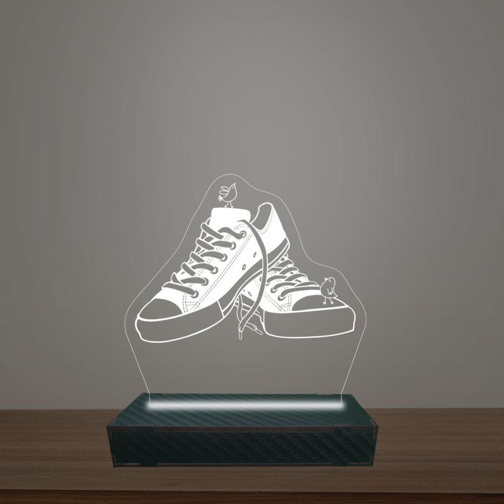 Luminária Led 3d Allstar Abajur Luxo