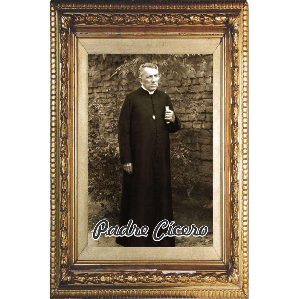 Santinho  Padre Cícero 100 Unidades com oração no verso