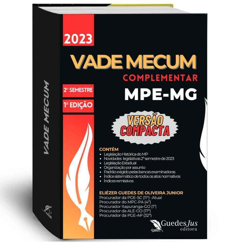 Vade Mecum Compacto MPE-MG (capa comum)