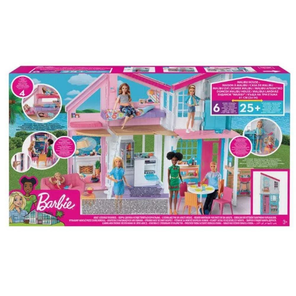 🏷️【Tudo Sobre】→ Barbie Real Casa dos Sonhos Ffy84 - Mattel