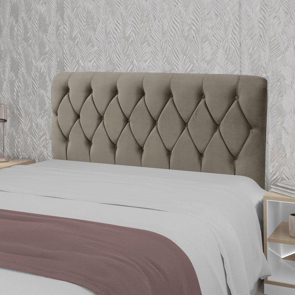 Cabeceira King 195cm Vina Plus Castor