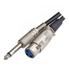 Cabo para Instrumentos XLR(F) X P10 5M CBMC0001 Preto STORM