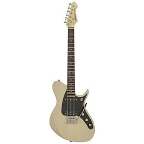 Guitarra Aria J-1 See-Through Vintage White