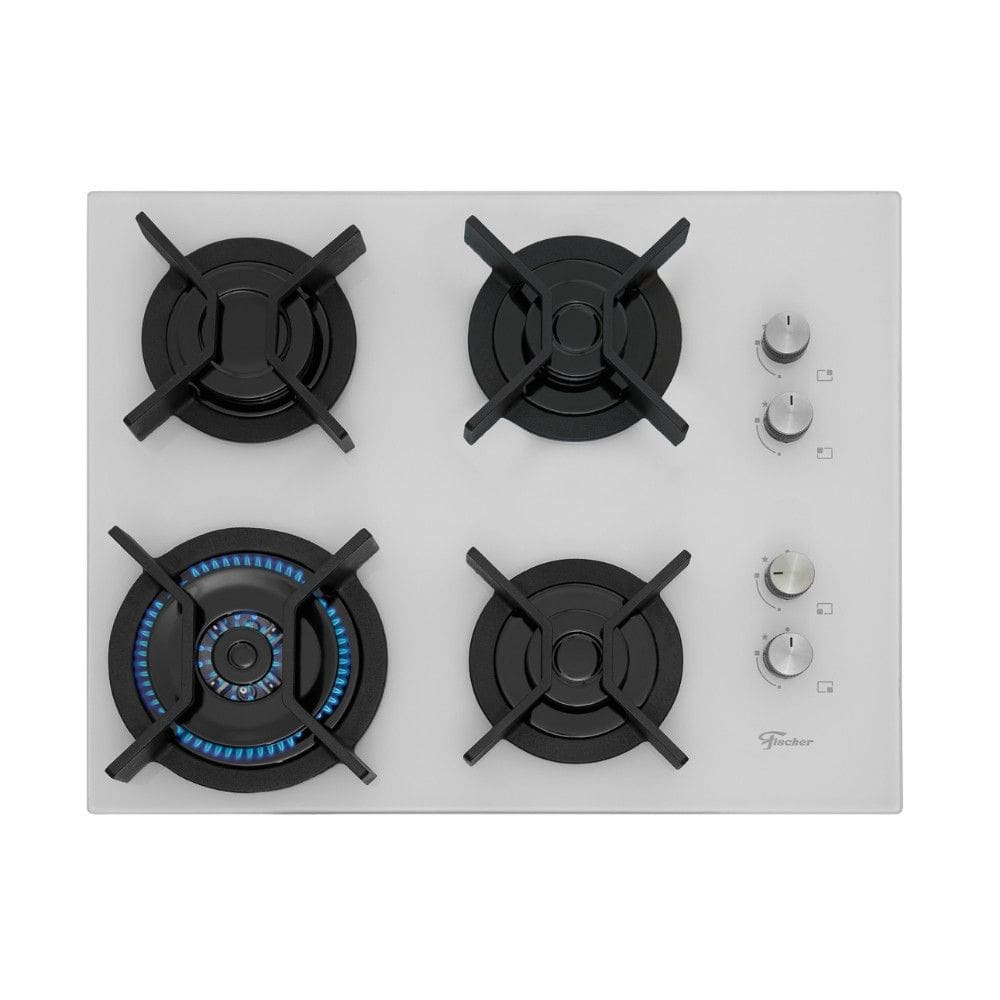 Cooktop 4 Bocas Fischer Tripla Chama  Infinity Mesa Vidro