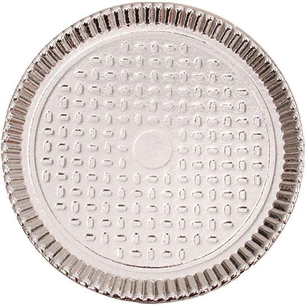 Prato Laminado Redondo N08 38,5Cm Pct Com 10