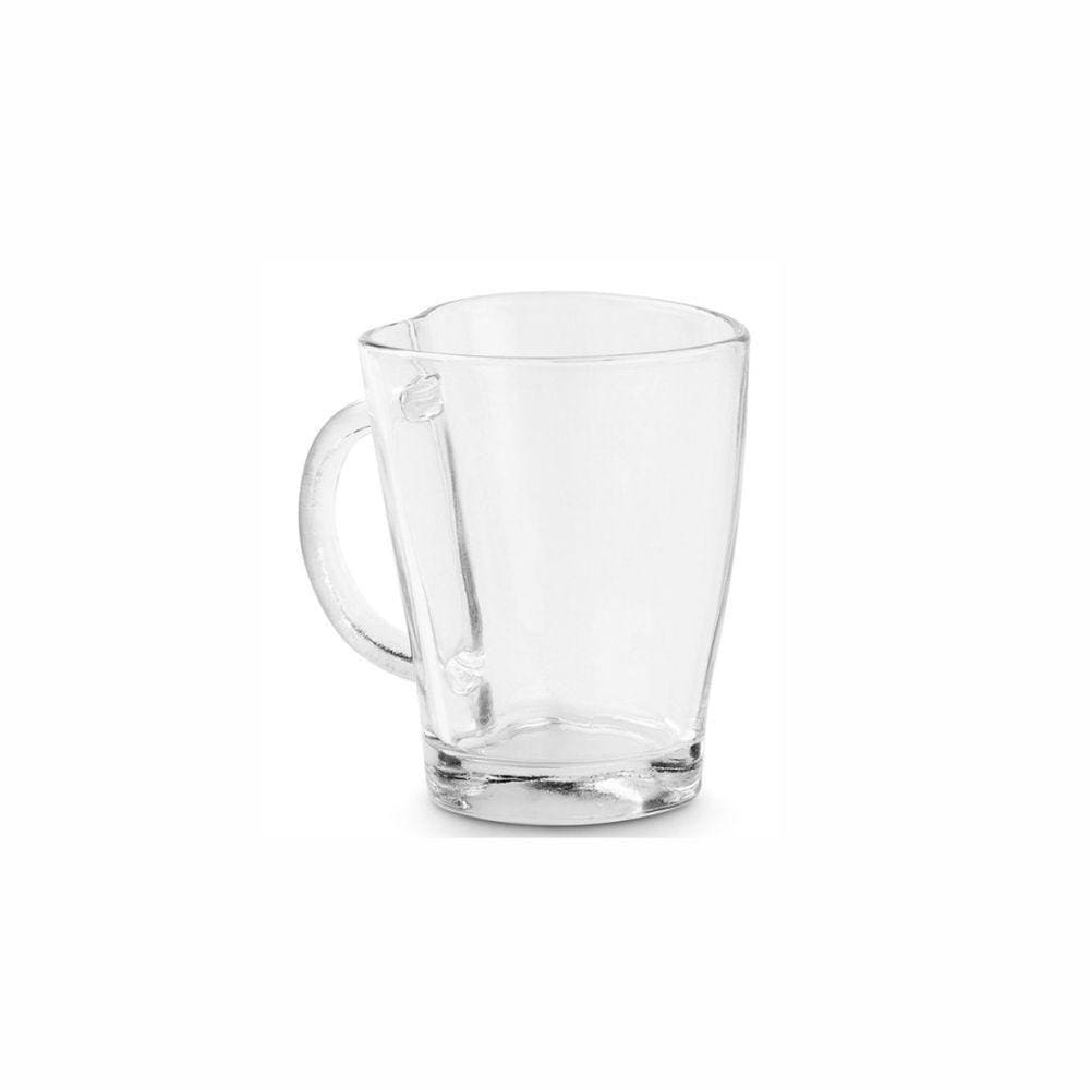 Caneca Em Vidro Coração 240ml