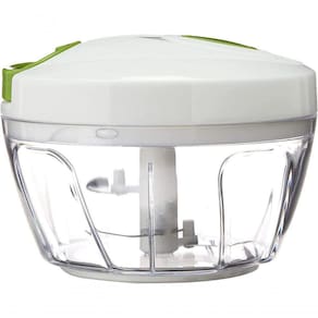 Mini Processador Branco Manual De Alimentos E Triturador P
