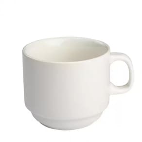Jogo De Xícara De Chá Sem Pires Empilhavel 200ml - Porcelart