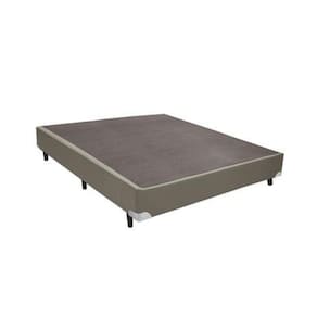 Base Box Solteirão Suede Bege - 39x128x188 LORD