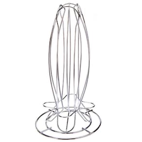Suporte Para 24 Capsulas Nespresso Cromado 13,5X25,5Cm Lyor