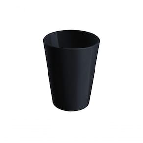 Copo Casual 7,3 X 7,3 X 8,9 Cm 200 Ml Preto Coza