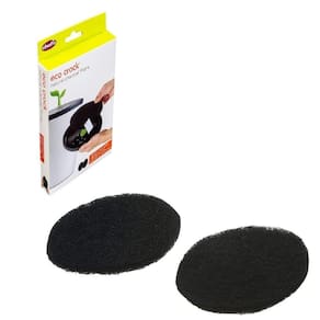 Kit 2 Filtros De Carvão Natural Composteira Lixeira Chef`n