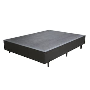 Base Box Viúva Sintético Cinza - 30x128x188