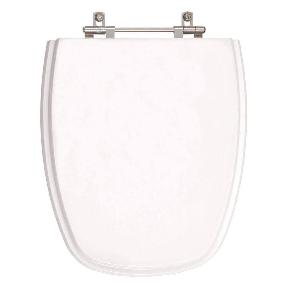 Tampa de Vaso Poliéster Turim Branco para bacia Eternit 6lpf